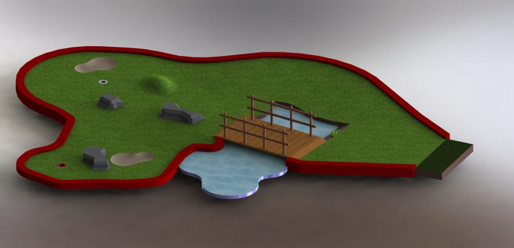 miniature golf course design